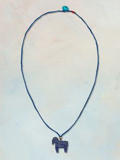 +14k Yellow Gold, Woven Tenara Thread Lapis Necklace Length: 16" Pendant Size: .75" Ethically Handcrafted in Ojai, California Jes Maharry Jewelry, Ojai California, Soul Shine, Lapis Necklace, Cuff Rings, Necklace Length, Charm Earrings, Accessories Shop, Ring Earrings