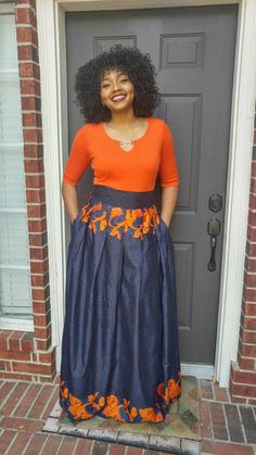 Uyi African Print Maxi Skirt Ankara Skirt Ankara Fabric | Etsy Dashiki Skirt, Skirt African Print, Orange Maxi Skirt, African Maxi Skirt, African Skirt, African Print Maxi Skirt, Print Skirts, Fall Girl, African Print Skirt