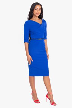 Classic Jackie O Sheath Dress | Black Halo Classic Stretch Midi Dress, Formal Fitted Elastane Bodycon Dress, Fitted Elastane Bodycon Dress For Formal Occasions, Elegant Elastane Bodycon Dress For Work, Elegant Elastane Bodycon Dress, Elegant Bodycon Dress For Work, Elegant Stretch Midi Dress For Work, Classic Ruched Midi Dress For Work, Elegant Ruched Bodycon Dress For Formal Occasions