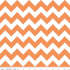 an orange and white zigzag pattern that is very similar to the background