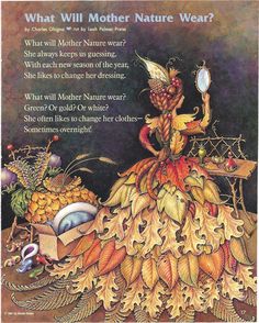 Father Goose Books: What Will Mother Nature Wear? Nursery Rhymes Poems, Mother Nature Goddess, Blessing Quotes, Nature Poem, About Mother, Mother Poems