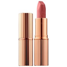 A moisturizing soft-satin shine lipstick with a long-lasting, buildable, formula.Formulation Type: LipstickBenefits: Long-wearingHighlighted Ingredients: - Antioxidant Lipstick Tree: Soothes and conditions while protecting lips from UV damage.- Light-Diffusing Pigments: Capture and reflect light, imparting a lit-from-within, fuller look.- Vitamin E and Wax Blend: Hydrates, nourishes, and smooths lips. Charlotte Tilbury Hot Lips, Charlotte Tilbury Lipstick, Charlotte Tilbury Matte Revolution, Tinted Eyebrow Gel, Olga Kurylenko, Hydrating Lipstick, Healthy Lips, Sephora Beauty, Moisturizing Lipstick