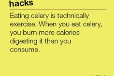 #190 – Eating Celery Is Exercise 1000 Life Hacks, Simple Life Hacks, Diy Life Hacks, Diy Life, Quick Guide, Useful Life Hacks, Diet Tips, Simple Life, Healthy Body