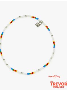 Pura Vida Rainbow Seed Bead Stretch Anklet  Flaunt your pride from head to toe with our Rainbow Seed Bead Stretch Anklet! This slip-on style features a continuous band of itty bitty seed beads, with colorful hues and sparkling silver beads sprinkled throughout. For every anklet sold, Pura Vida will donate 5% of the purchase price ($25,000 minimum) to The Trevor Project, Rainbow Tile, Trevor Project, Crisis Intervention, Metallic Sandals, Beaded Hoop Earrings, Beaded Hoops, Bead Stringing, Blue Sandals, Itty Bitty