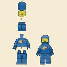 the instructions for how to make lego minifigurs