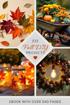 fall diy projects with over 450 pages