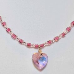 Handmade Beaded Pink Sweetheart Necklace. Please See Full Description Above. This Necklace Is Handcrafted By Me With Quality Materials. Never Mass Produced. Bundle To Save Reasonable Offers Welcome. Please Bundle Multiple Items For Best Savings. Rl20523.29 Sweetheart Sweet Sixteen Heart Romantic Heart-shaped Faceted Beads Necklace For Jewelry Making, Dainty Heart-shaped Beaded Necklaces, Dainty Heart-shaped Beaded Necklace, Pink Beaded Heart Pendant Jewelry, Pink Heart Pendant Beaded Necklace For Gift, Pink Beaded Necklace With Heart Pendant As Gift, Pink Heart Pendant Beaded Necklace As Gift, Pink Beaded Heart Pendant Necklace, Pink Heart Pendant Beaded Necklace For Valentine's Day