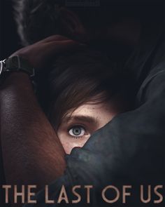 the last of us movie poster with woman's face peeking out from her arm