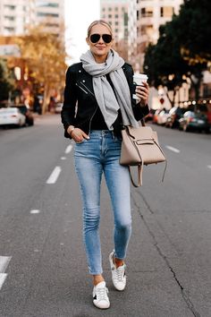 Leather Jacket Outfits, Weekend Style, Black Women Fashion, Weekend Outfit, Sporty Outfits