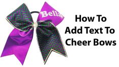 Glitter Cheer Bow, Cheer Gifts, Glitter Crafts