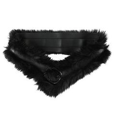 SUCHCUTE Faux Fur Patchwork Pu Leather Belt Vintage 2000s Fashion Accessories Women's Outdoor Skirts Fur Belt, Butterfly Clothes, Moon Clothing, Belts Vintage, Grandma Aesthetic, Y2k Fashion Aesthetic, Izumi Sena, Crop Top Aesthetic, Egirl Clothes