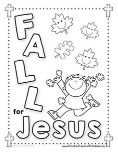 Corn Thanksgiving, Harvest Corn, Thanksgiving Pumpkins, Sunday School Coloring Pages, Fall For Jesus, Christian Fall, Fall Coloring