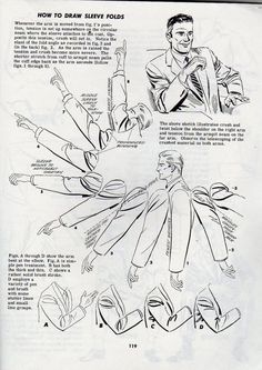 an instruction manual for how to draw step - by - step poses from the book