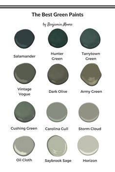 the best green paint colors for your home