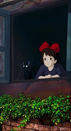 Kiki Cat Wallpaper, Kikis Delivery Service Gigi, Gigi Kiki Delivery Service, Kikis Delivery Service Wallpapers, Kiki's Delivery Service Wallpaper, Kikis Delivery Service Aesthetic, Studio Ghibli Wallpapers, قلعة هاول المتحركة, Ghibli Wallpapers