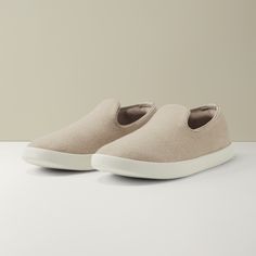 The Wool Lounger is a comfortable slip-on shoe made with super soft ZQ merino wool. It's the perfect casual shoe, ideal for everyday wear and conveniently machine washable. | Allbirds Women's Wool Loungers, Wool Slip-On Sneakers, Beige, Size 5 Lipstick Bag, Oversized Tote Bag, Travel Shoes, Floral Shoes, Mens Scarves, Slides Shoes, Ballerina Flats, Moto Boots, Slip Ons