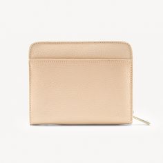 This is a luxury designer small wallet for women with a coin purse and billfold.  It is made in an artisan workshop that produces specialist leather goods for the major European fashion houses, and now Cecily Clune.  Attention to detail and materials used are exquisite. It is made from premium goat pebbled leather which is durable, lightweight and the highest quality, lined with red sheep leather and suede.  It features an external slip pocket, internal zipped coin pocket, 3 card holders and lar Modern Beige Wallets For Daily Use, Modern Beige Wallet With Interior Card Slots, Luxury Beige Wallet For Everyday Use, Elegant Wallet With Coin Pocket For Everyday Use, Elegant Wallet With Coin Pocket, Elegant Everyday Wallet With Coin Pocket, Elegant Everyday Coin Purse With Card Slots, Luxury Everyday Beige Wallets, Luxury Beige Everyday Wallet