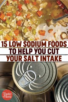 Low Sodium Diet Plan, Low Sodium Foods, Easy Low Sodium Recipes, High Blood Pressure Diet Meals, Low Sodium Recipes Heart, Low Sodium Soup, Sodium Foods, Low Sodium Snacks, Salt Free Recipes