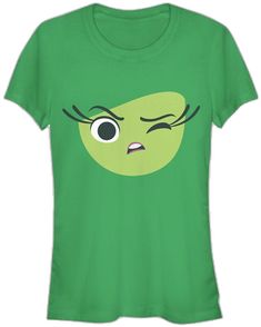 It's time to start making happy memories with a cool new Pixar Inside Out shirt! Shop Inside Out graphic tees featuring Joy, Sadness, Disgust, Anger, Fear, and all your favorite Inside Out characters. Green Crew Neck Novelty Top, Green Graphic Print Novelty Top, Green Novelty Graphic Print Top, Green Crew Neck Novelty T-shirt, Green Novelty Crew Neck T-shirt, Green Short Sleeve Novelty Top, Green Novelty Short Sleeve Top, Green Novelty T-shirt With Graphic Print, Novelty Green T-shirt With Graphic Print