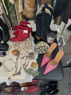 Vintage Finds at the local thrift Brick Lane Vintage Market, Local Market Aesthetic, Vendor Aesthetic, Vintage Thrift Store Aesthetic, Clothing Booth, Flea Market Aesthetic, Clothing Booth Display, Thrift Market