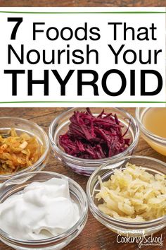 7 Foods That Nourish Your Thyroid - Gaining weight? Losing weight? Feeling depressed or sluggish? Is your hair falling out? Have you experienced strange or irregular heartbeats? Can't sleep? It might be a sign of an under-active thyroid. Find out which 7 foods are best to improve the health of your thyroid and get some delicious recipes to keep you on track. #Thyroid #Diet Hair Falling, Coconut Health Benefits, Can't Sleep, Diet Vegetarian, Cooking School, Diet Keto, Best Diets, Health Remedies