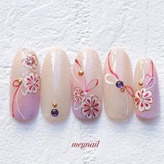 Cny Nails, Japan Nail Art, Dragon Nails, New Years Nail Art, Japanese New Year, Japanese Nail, Special Nails, Japanese Nail Art, Pretty Nail Art Designs