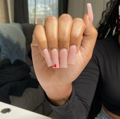 Plain Cute Nails, Plain Acrylic Nails, Tapered Square Nails, Acrylic Toe Nails, Plain Nails, Short Square Acrylic Nails, Long Acrylic Nails Coffin, Acrylic Nails Coffin Pink