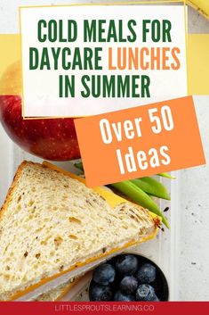 cold meals for daycare sandwiches, fruit, and fresh veggies on a board Toddler Summer Lunch Ideas, Cold Lunch Ideas For One Year Old, Summer Camp Meals For Kids, Lunches For Summer Camp, No Heat Daycare Lunches, Summer Meal Prep For Kids, Easy Summer Camp Lunches For Kids, Toddler Summer Meals, Easy Meals For Babysitters