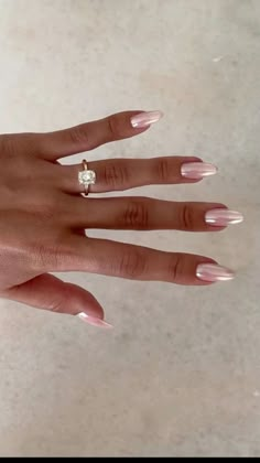 Engagement Nail Ideas that You Can't Miss 45 Engagement Nails Designs, Engagement Nail, Engagement Nails, Pink Chrome Nails, Graduation Nails, Formal Nails, Summery Nails, Bridal Nails, Prom Nails