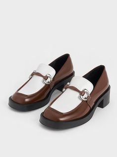 Loafer Pumps, Sensible Shoes, Online Shopping Shoes, Quick Outfits, Charles Keith, Shoes Shop, Metallic Accents, Shoe Shop, Trending Shoes