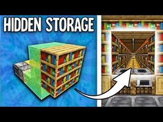 the hidden storage room in minecraft