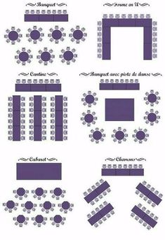 an image of a table plan with seating options for people to sit at and eat