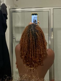 Dark Ginger Locs, Ginger Brown Locs, Copper Brown Locs, Honey Brown Locs Black Women, Brown Locs Black Women, Light Brown Locs, Honey Brown Locs, Dreads Retwist