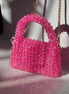 Girls Things, Girlfriend Christmas, Color Fits, Crystal Bags, Stylish Purse, Golden Chain, Crystal Tower, Evening Purse, Beaded Clutch