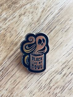 Show your super spooky spirit with these cute and stylish pins. Don't be fooled by title these babies can be worn all year round. Black Halloween Pins As Gifts, Black Like My Soul, Charm Casting, Black Like Me, Valentines Ideas, Steampunk Accessories, Family Jewels, Oc Ideas, Creepy Cute