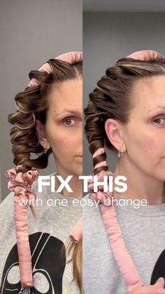 Amanda Carter | heatless curls + hair growth | SAVE THIS! You’ll be glad you did! Here’s the game changer - give your curler a slight twist TOWARDS your face as you wrap AWAY from your… | Instagram Heatless Waves, Curls Hair, Scalp Serum, Hair Help