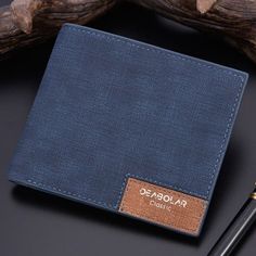 Item Type: Wallet Gender: Men Material: PU Leather Size: 9.5 x 11 cm / 3.74 x 4.33 inch Colour: Grey, Black, Blue, Coffee Style: Casual Package Includes: 1 x Pc Denim Wallet, Slim Leather Wallet, Coffee Fashion, Man Purse, Men's Wallet, Pu Leather Wallet, Male Man, Leather Wallet Mens