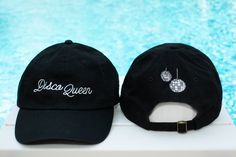 Disco Queen Disco Ball Embroidered Dad Hat Disco Queen, Modern Script Font, Disco Balls, Embroidered Baseball, Custom Tags, Dad Caps, Girls Weekend, Dancing Queen, Retro Modern