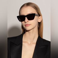 Saint Laurent Sunglasses Worn Once Saint Laurent Accessories, Saint Laurent Sunglasses, Colored Sunglasses, Sunglasses Accessories, Saint Laurent, Women Accessories, Sunglasses, Women Shopping, Black