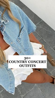 Discover 30 Country Concert Outfits That Will Make You Look like a Celeb! From Western vintage styles to trendy Wallen concert outfit ideas, find the perfect country concert outfit for any show. Get inspired with Morgan Wallen concert outfit ideas and stand out at any event. These country concert outfits are designed to make you shine, whether you're heading to a country concert or multiple country concerts this season. Elevate your concert outfits and rock the ultimate country style! Concert Outfit Inspiration