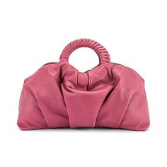 With A Pleated Leather Top Handle And Inside Pocket Compartment She Is A Show Stopper. Leather Handheld Clutch, Daily Use Clutch With Detachable Round Handle, Handheld Clutch With Handle Drop For Shopping, Clutch With Detachable Round Handle For Daily Use, Everyday Clutch With Round Handle, Soft Leather Top Handle Evening Bag For Shopping, Top Handle Clutch For Shopping, Clutches For Women, Song Of Style