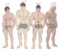 Male Body Tutorial, Body Proportions Drawing, Male Proportions, Muscle Drawing, Body Proportion Drawing, Drawing Proportions, Body Type Drawing, Cartoon Body, Body Tutorial