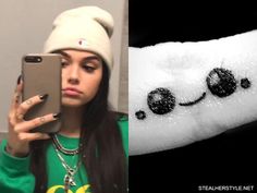 Smiley Face Finger Tattoo, The Nightmare Before Christmas Tattoo, Narwhal Tattoo, Smiley Face Tattoo, Oogie Boogie Man, Meaning Tattoos, Tattoos Beautiful, Cute Finger Tattoos, Boogie Man