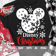 mickey mouse christmas svg cut file