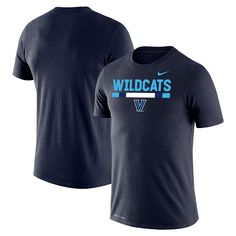 Show that Villanova Wildcats fandom runs deep with this DNA Legend T-shirt. This Nike tee features a bold team logo over moisture-wicking Dri-FIT fabric. Gear up for the next game day with this striking Villanova Wildcats shirt.Show that Villanova Wildcats fandom runs deep with this DNA Legend T-shirt. This Nike tee features a bold team logo over moisture-wicking Dri-FIT fabric. Gear up for the next game day with this striking Villanova Wildcats shirt.PRODUCT FEATURESMachine wash, tumble dry low Wildcats Logo, Nike Crew Neck, Nike Long Sleeve, Nike Tee, Nike Tees, Mens Navy, Nike Tops, Workout Tee, Men's Nike