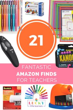 the top 12 fantastic amazon finds for teachers to use in their homeschool classroom