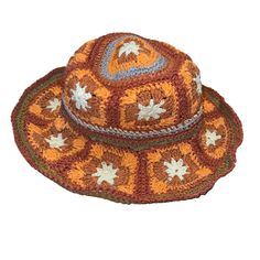 Brand New With Tags Description: Rendered In A Palette Of Bright, Uplifting Hues, This Sweetly Crocheted Hat Lends A Dose Of Sartorial Sunshine To Summertime Ensembles. Size: One Size Color: Orange Material: Paper Features: * Paper * 23.5" Crown; 3.5" Brim Lin5-0524 Size: Womens Os Condition: New With Tags Knit Bucket Hat, Orange Crochet, Bucket Hat Women, Crocheted Hat, Anthropologie Accessories, Orange Material, Color Orange, Bucket Hat, Anthropologie