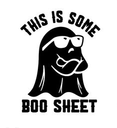 this is some boo sheet sticker