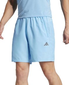 in stock Adidas Relaxed Fit Short Bottoms, Adidas Blue Relaxed Fit Bottoms, Adidas Shorts, Training Shorts, Ready To Play, Gym Training, Mens Essentials, Calisthenics, Mens Activewear