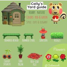 an illustrated guide to the different types of plants and flowers for children's garden